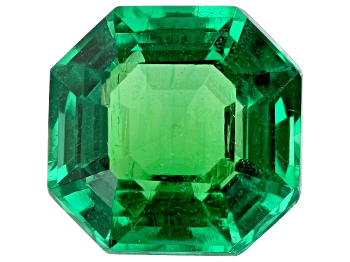 Photo of Lab Created Emerald Loose Gemstone Octagon 5mm Single, 0.60CTW Minimum