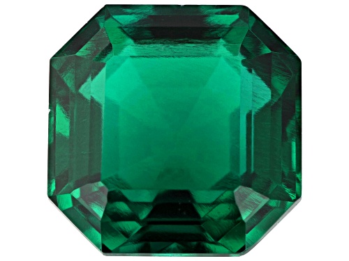 Photo of Lab Created Emerald Loose Gemstone Octagon 8mm Single, 2CTW Minimum