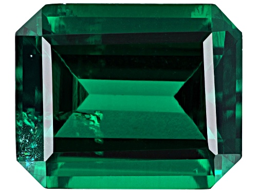Lab Created Emerald Loose Gemstone Octagon 11x9mm Single, 4CTW Minimum