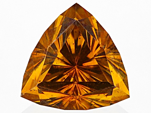 Photo of Brown Sphalerite 5.5mm Trillion Faceted Cut Gemstone 0.75ct