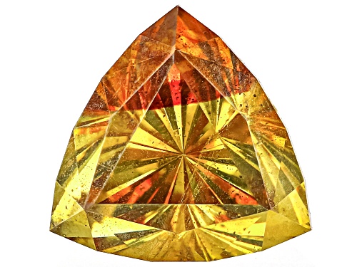 Multi Color Sphalerite 9mm Trillion Faceted Cut Gemstone 3ct