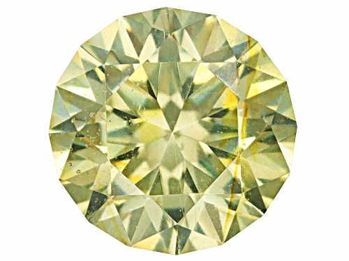 Yellow Sphalerite 5mm Round Fancy Cut Gemstone 0.70ct