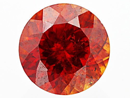 Photo of Red Sphalerite 8mm Round Fancy Cut Gemstone 2.50ct