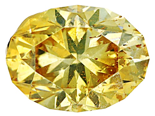 Photo of Yellow Sphalerite 7x5.5mm Oval Fancy Cut Gemstone 1.10ct