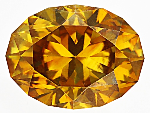 Photo of Yellow Sphalerite 9X7mm Oval Fancy Cut Gemstone 2.50CT