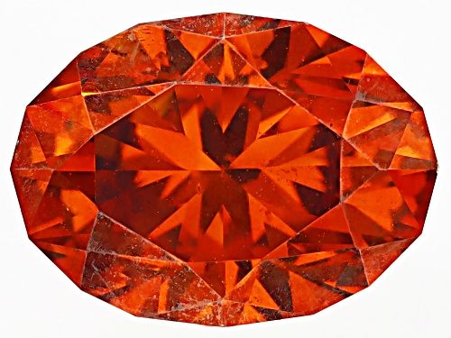 Red Sphalerite 8x6.5mm Oval Fancy Cut Gemstone 1.90ct