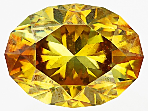Photo of Yellow Sphalerite 10X7mm Oval Fancy Cut Gemstone 2.75CT