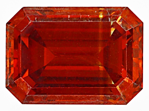 Photo of Red Sphalerite 5.5x4mm Octagon Emerald cut Gemstone 0.65ct