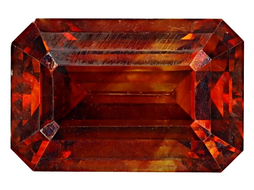 Red Sphalerite 6x4mm Octagon Emerald cut Gemstone 0.80ct
