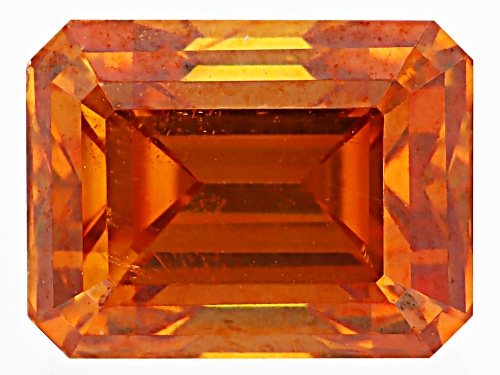 Photo of Orange Sphalerite 6.5x5mm Octagon Emerald cut Gemstone 1.25ct