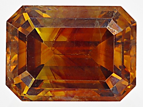 Brown Sphalerite 7x5mm Octagon Emerald Cut Gemstone 1ct