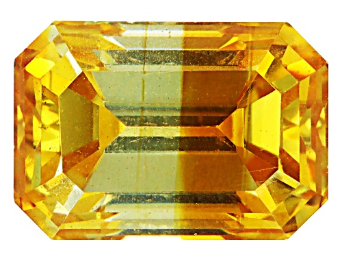 Yellow Sphalerite 7x5mm Octagon Emerald Cut Gemstone 1.25ct