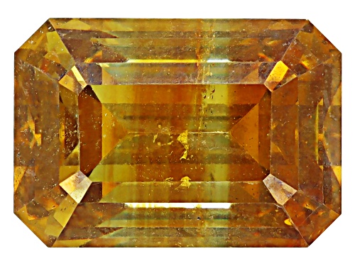 Yellow Sphalerite 7.5x5.5mm Octagon Emerald Cut Gemstone 1.90ct