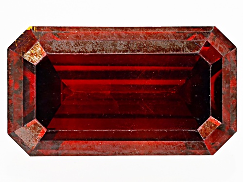 Red Sphalerite 10.5X6mm Octagon Emerald Cut Gemstone 3CT