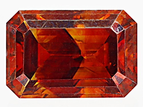 Red Sphalerite 9x6mm Octagon Emerald cut Gemstone 2.50ct