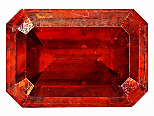 Orange Sphalerite 9x6mm Octagon Emerald cut Gemstone 2.40ct