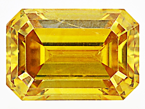 Photo of Yellow Sphalerite 9x6mm Octagon Emerald cut Gemstone 2.50ct