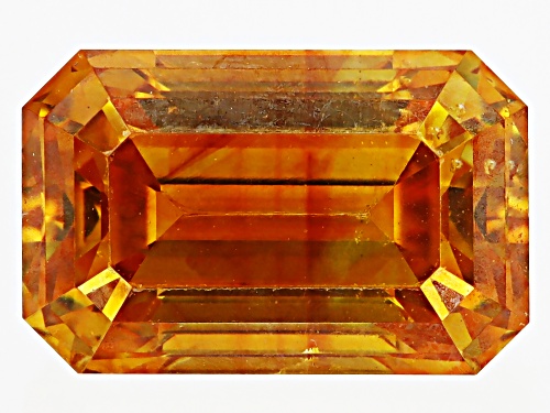 Photo of Yellow Sphalerite 8x5mm Octagon Emerald Cut Gemstone 1.50ct