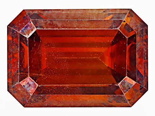 Red Sphalerite 8.5x6mm Octagon Emerald Cut Gemstone 2.75ct