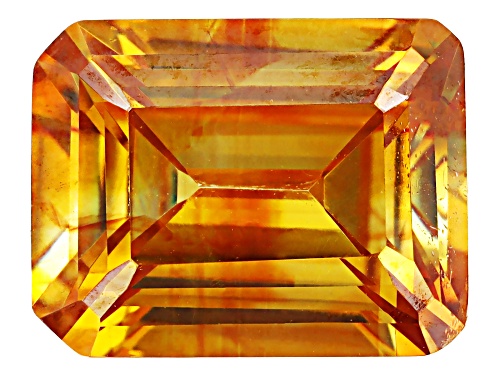 Yellow Sphalerite 9x7mm Octagon Emerald cut Gemstone 2.90ct