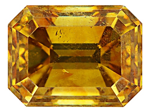 Yellow Sphalerite 9.5x7mm Octagon Emerald cut Gemstone 4.75ct