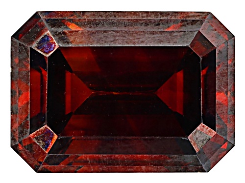 Photo of Red Sphalerite 9.5x7mm Octagon Emerald cut Gemstone 3.50ct