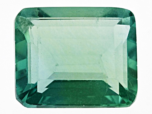 Teal Fluorite Loose Gemstone Octagon 12x10mm Single, 6.50CTW minimum