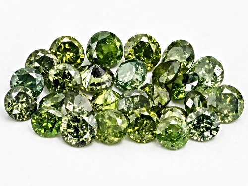 Photo of Green Diamond Loose Gemstone Parcel,0.25CTW Minimum