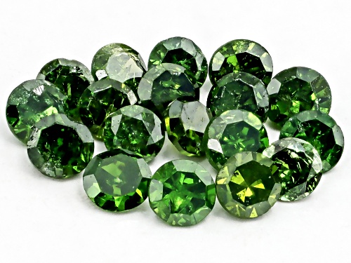 Green Diamond Loose Gemstone Parcel,0.25CTW Minimum