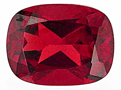 Photo of Red Garnet 9X7mm Cushion Faceted Cut Gemstone 2Ct