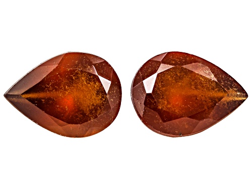 Photo of Hessonite Loose Gemstone Match Pair, 2.5CTW Minimum