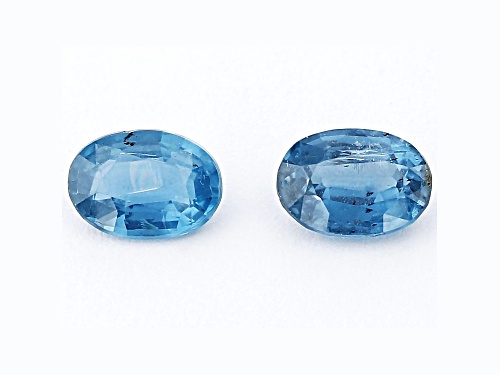 Photo of chrome Kyanite Loose Gemstones Match Pair 1.75 CTW Minimum