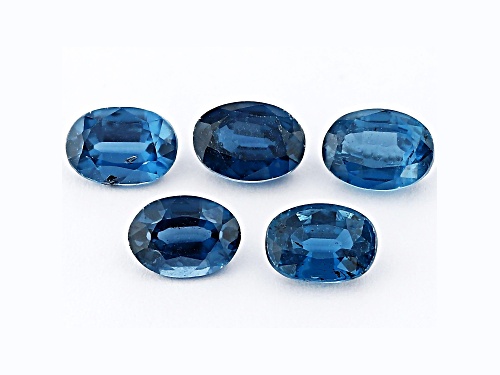 Photo of chrome Kyanite Loose Gemstones Set Of 5 4.50 CTW Minimum