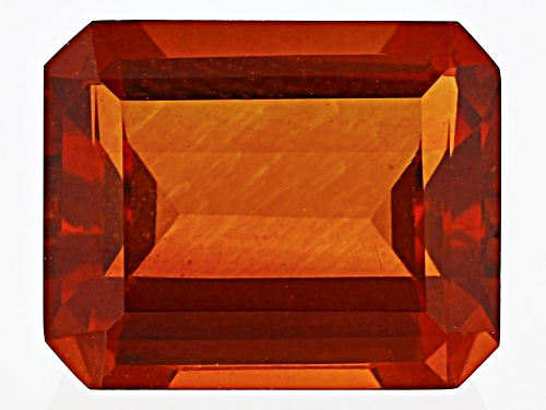 Orange Madeira Citrine 10x8mm Octagon Faceted Cut Gemstone 3Ct