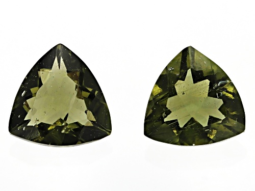 Photo of Moldavite Loose Gemstone Match pair,0.60CTW Minimum