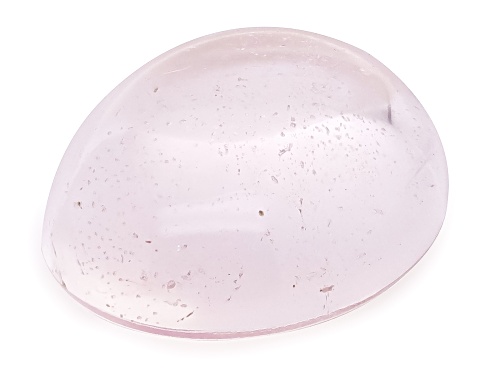 Pink Morganite 9x7mm Oval Cabochon Cut Gemstone 1.25ct