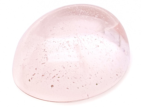 Photo of Pink Morganite 11x9mm Oval Cabochon Cut Gemstone 3ct