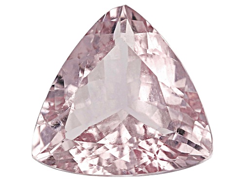 Photo of Pink Morganite 9.00mm Trillion Faceted Cut Gemstone 2.00Ct
