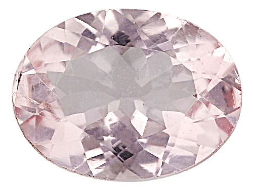 Pink Morganite 8x6mm Oval Faceted Cut Gemstone 0.80Ct