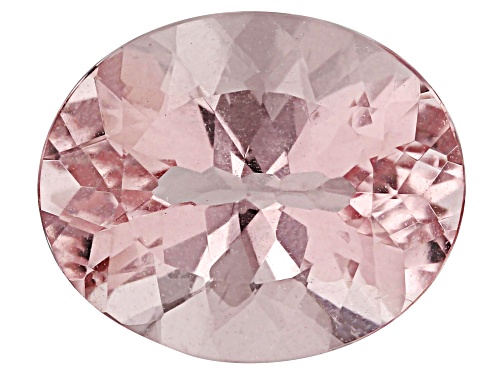 Photo of Pink Morganite 11x9mm Oval Faceted Cut Gemstone 3Ct