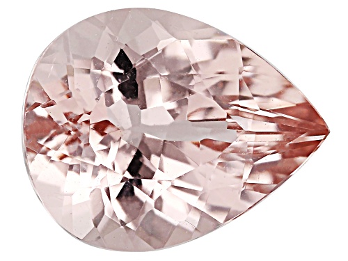 Pink Morganite 11x9mm Pear Faceted cut Gemstone 2.50ct