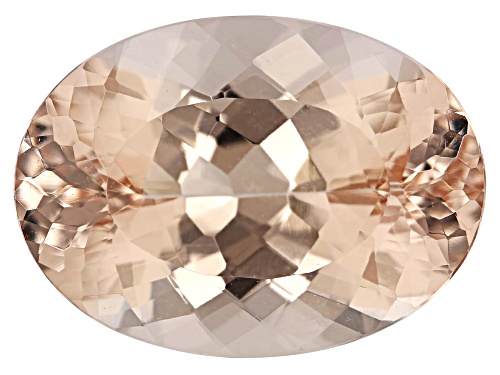 Peach Morganite 18x13mm Oval Faceted Cut Gemstone 11.50Ct