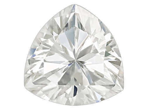 White Moissanite 5.50mm Trillion Brilliant Cut Gemstone 0.50ct DEW