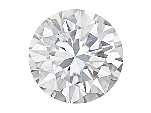 Photo of White Moissanite 5mm Round Brilliant Cut Gemstone 0.50Ct DEW