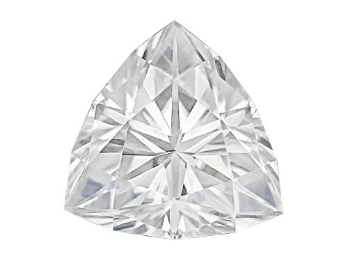 Photo of White Moissanite 4.50mm Trillion Brilliant Cut Gemstone 0.30Ct DEW