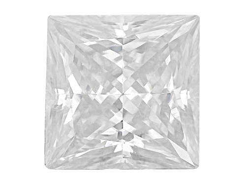 White Moissanite 4.50mm Square Princess Cut Gemstone 0.50Ct DEW