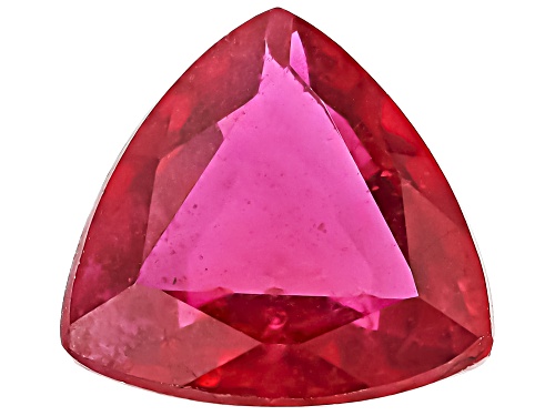 Photo of Red Mahaleo Ruby 9mm Trillion Faceted Cut Gemstone 2.50Ct