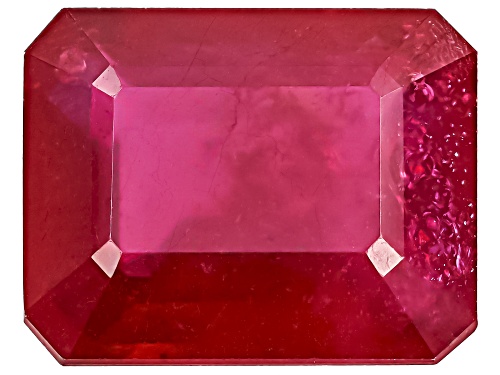 Photo of Red Mahaleo Ruby 12X10mm Emarald Cut Gemstone  8.00Ct