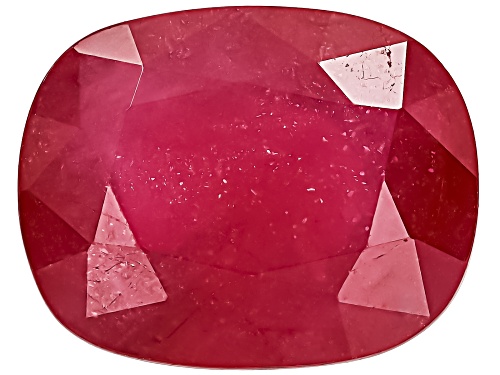 Red Mahaleo Ruby 10X8mm Cushion Faceted Cut Gemstone 3.50Ct