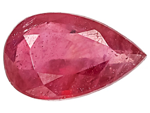 Red Mahaleo Ruby 8X5mm Pear Faceted Cut Gemstone 0.90Ct